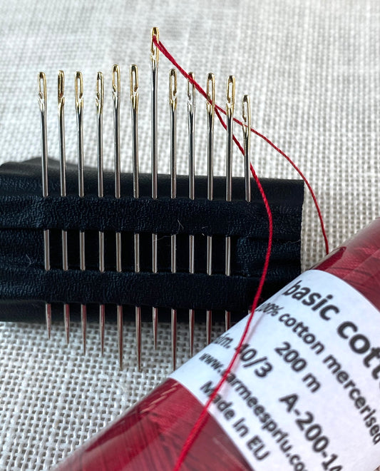 Aguja ciega, fácil de enhebrar
