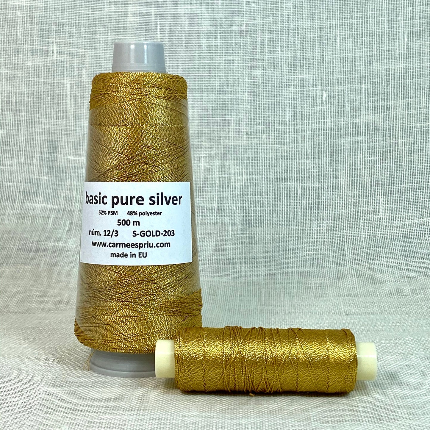 Basic Pure Silver Dark Gold 203