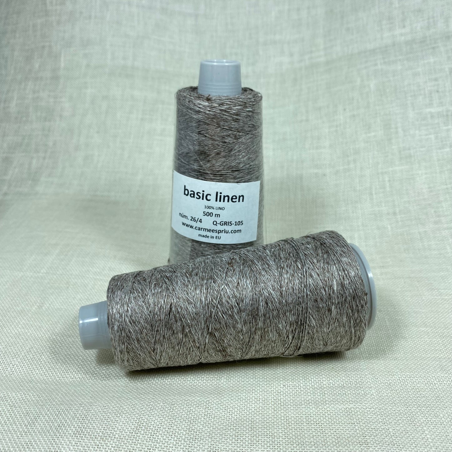 Basic Linen q-gris 105