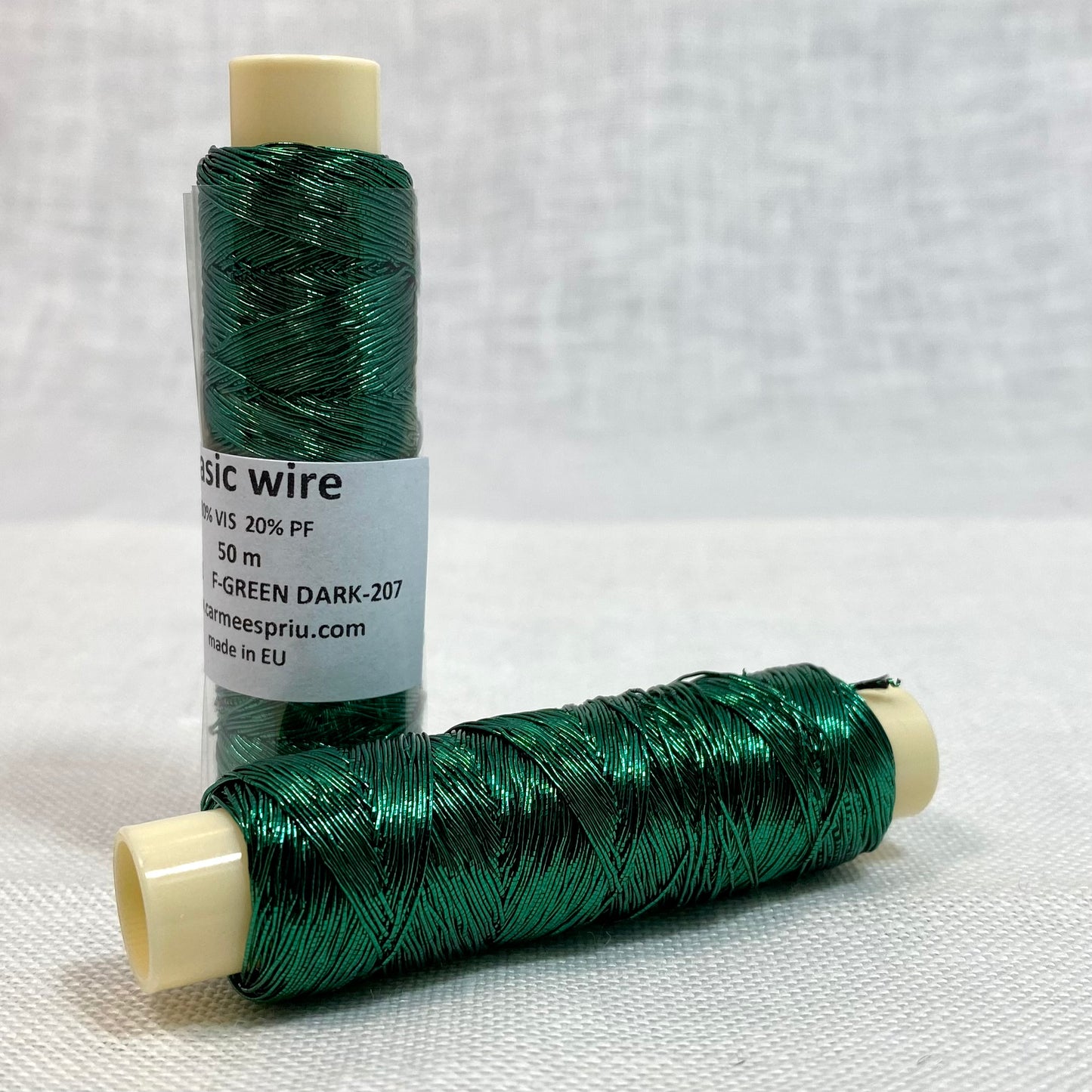 Basic wire verde oscuro brillante 207