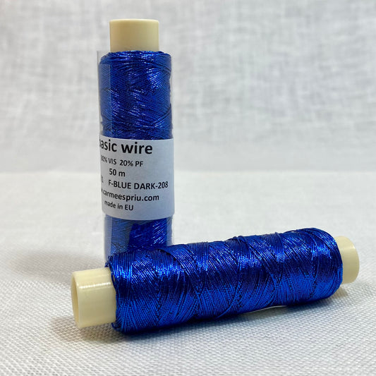 Basic wire azul oscuro brillante 208