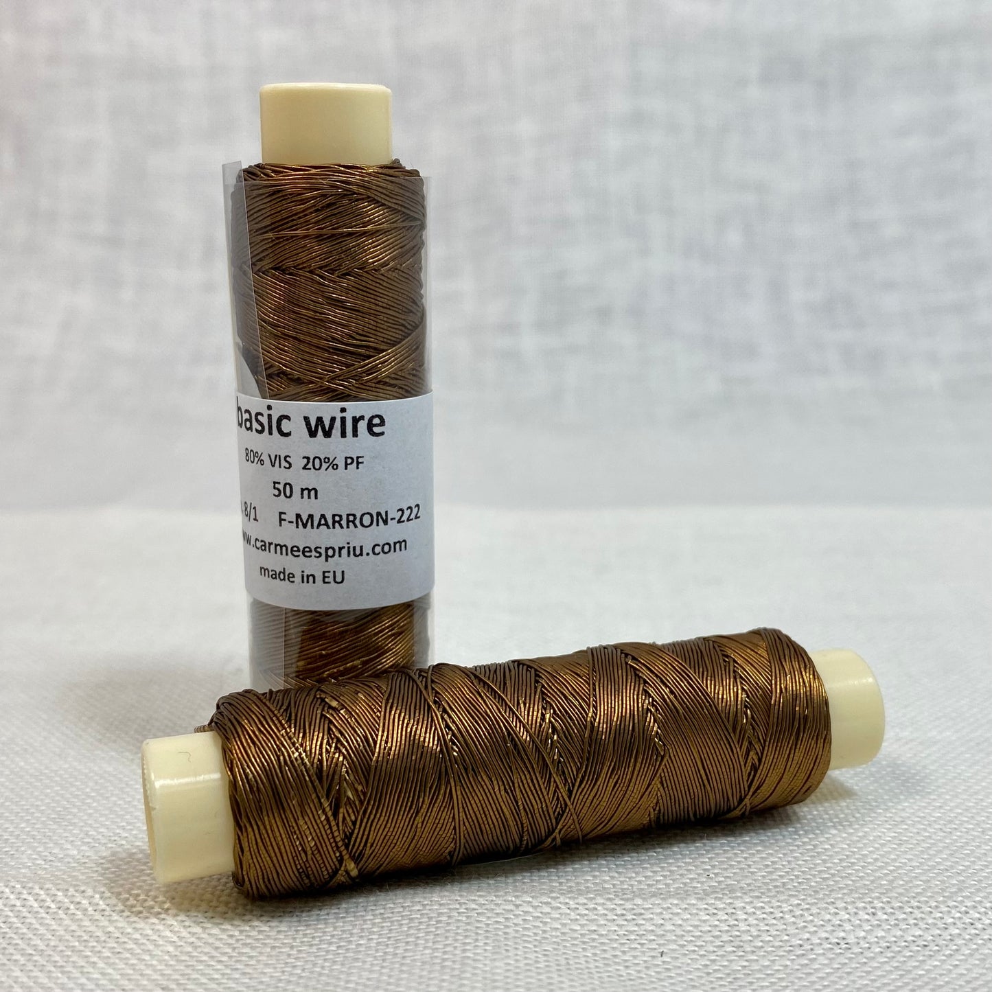 Basic wire opaque brown 222