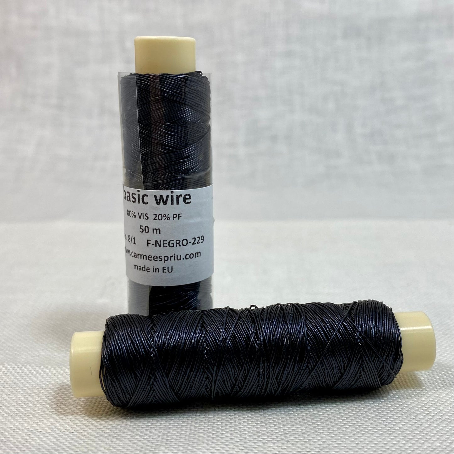 Basic wire negro opaco 229