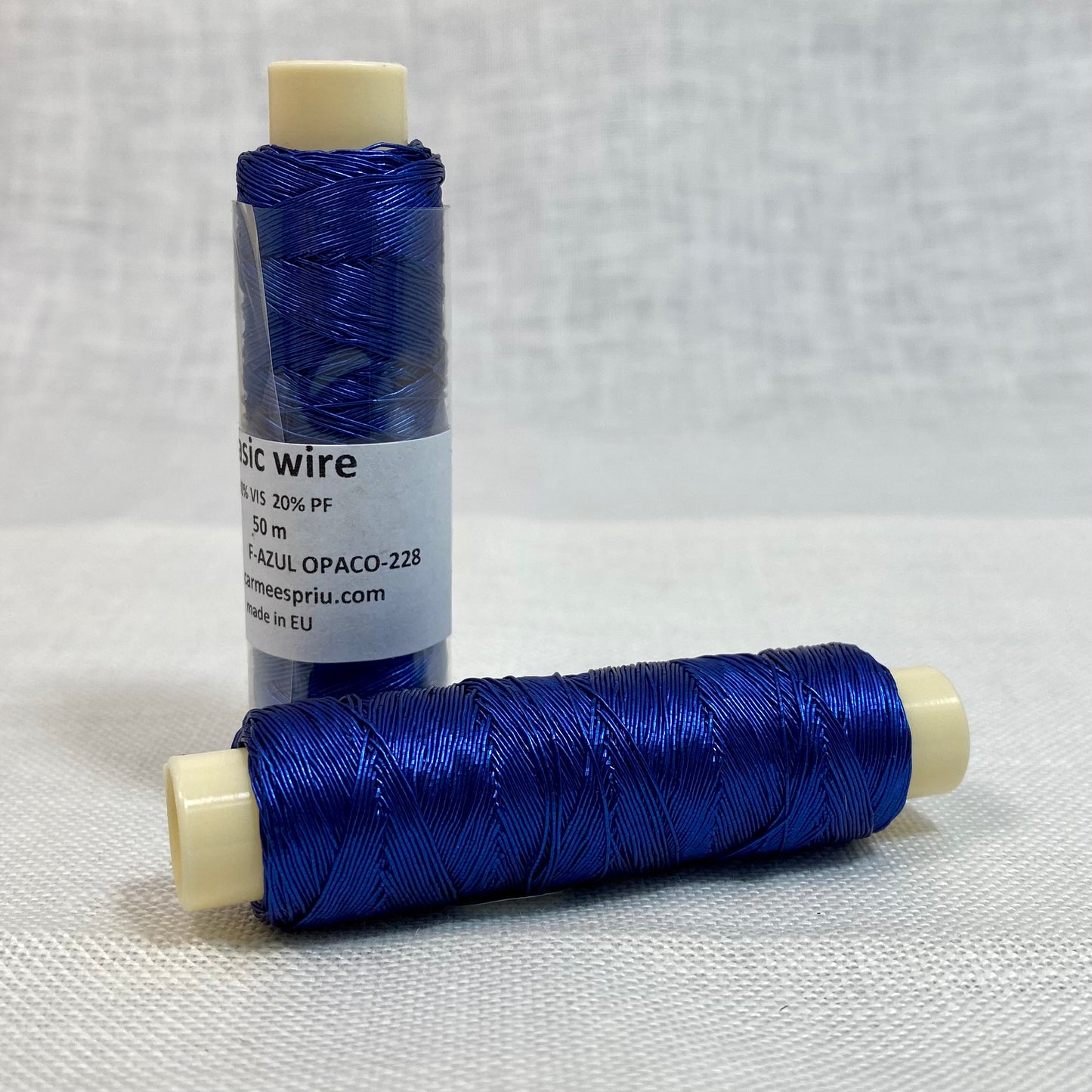 Basic wire azul opaco 228
