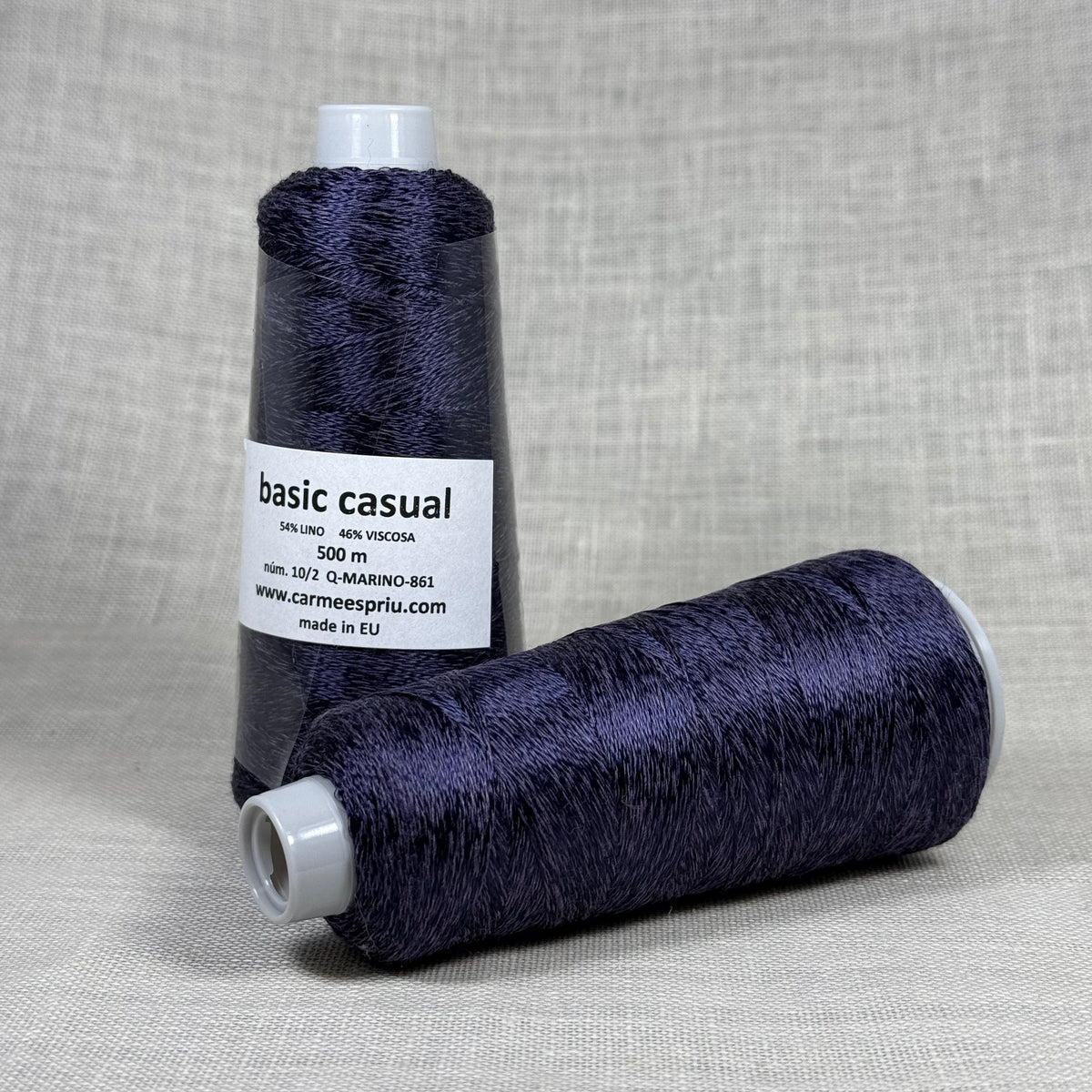 Basic Linen Q-Blau Cel 852