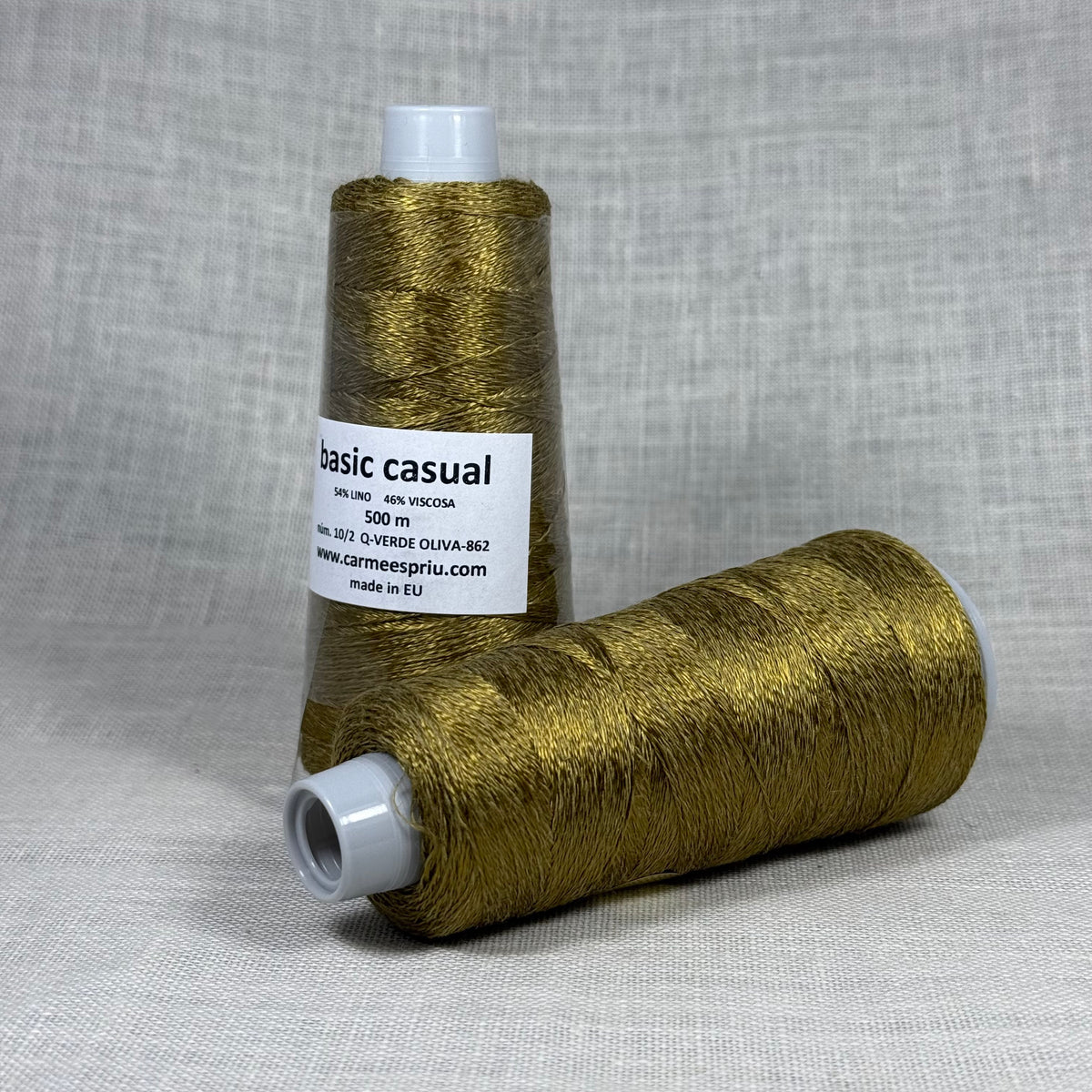 Basic Linen Q-Blau Cel 852