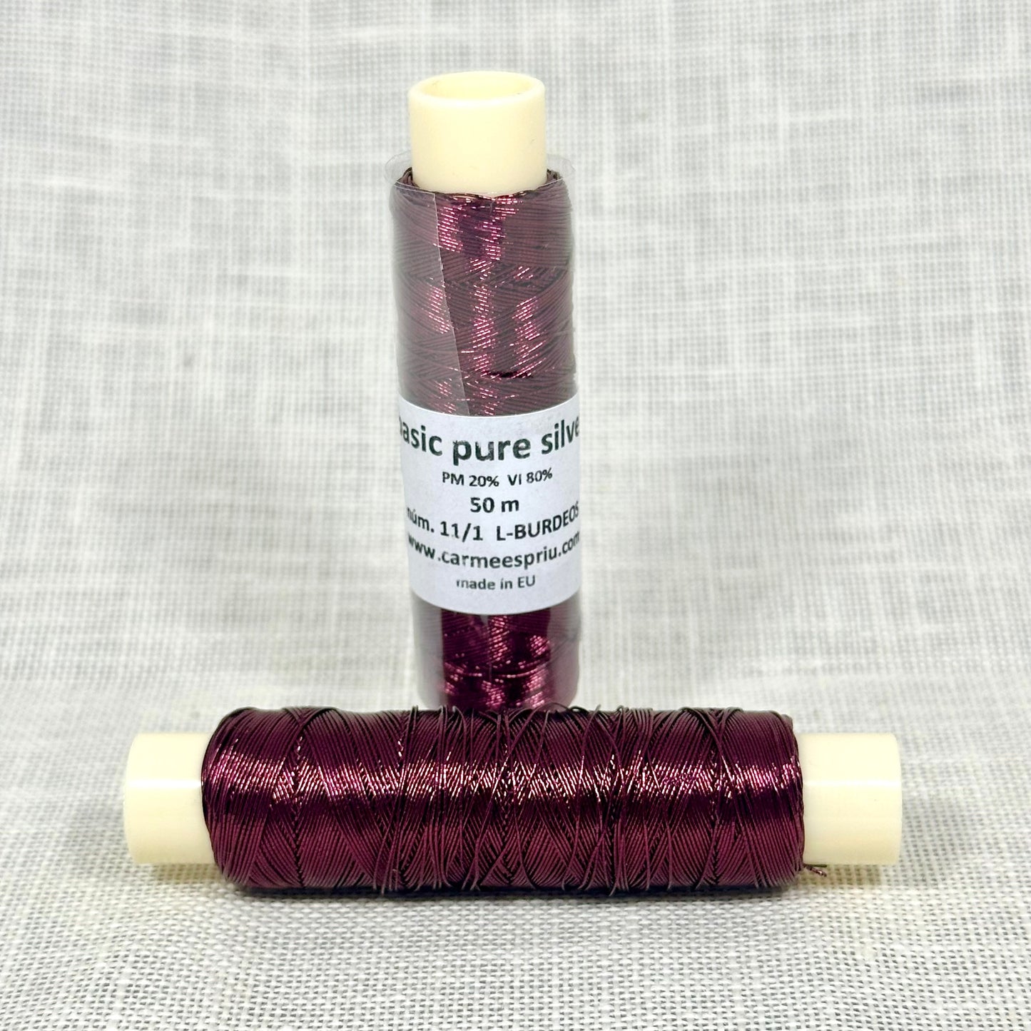 Basic Pure Silver Bordeaux