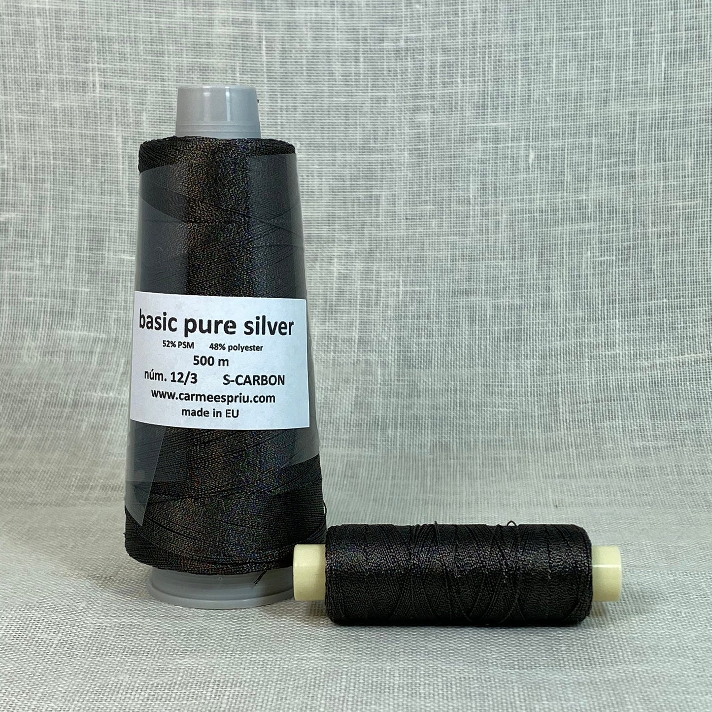 Basic Pure Silver Carbon 3 cabos
