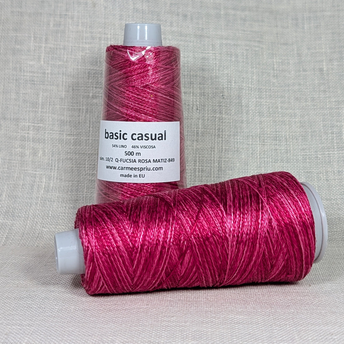 Basic Casual Fucsia Rosa Matiz 849