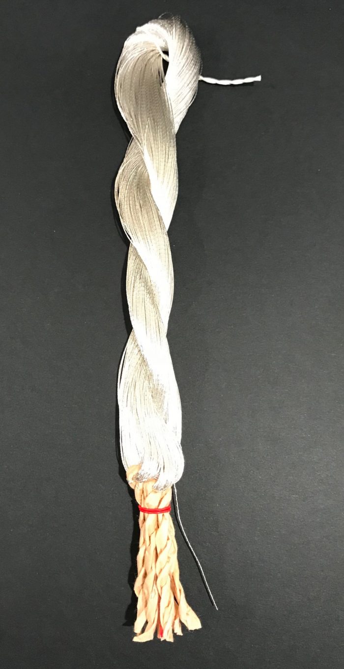 Hilo Metalic silver nº 5