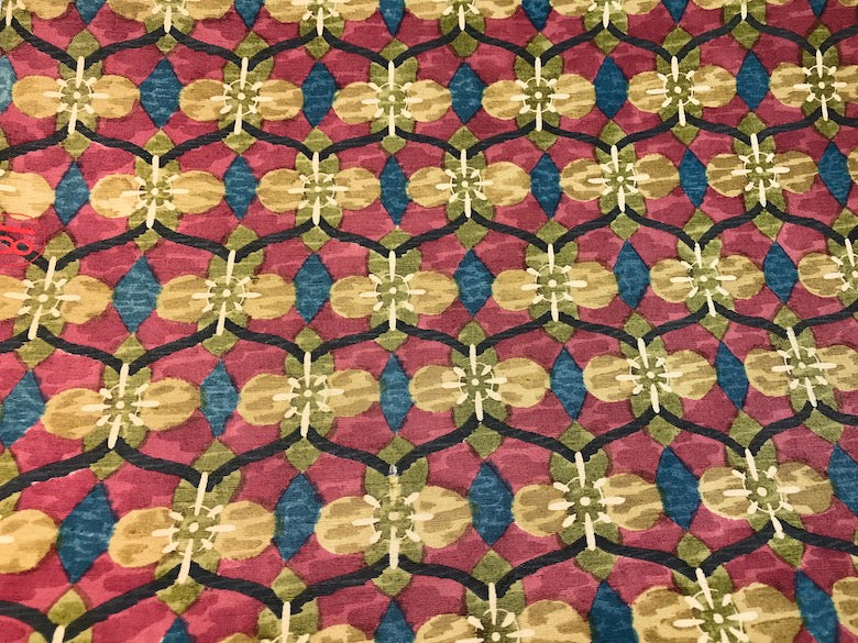 Japanese silk fabric art. 14