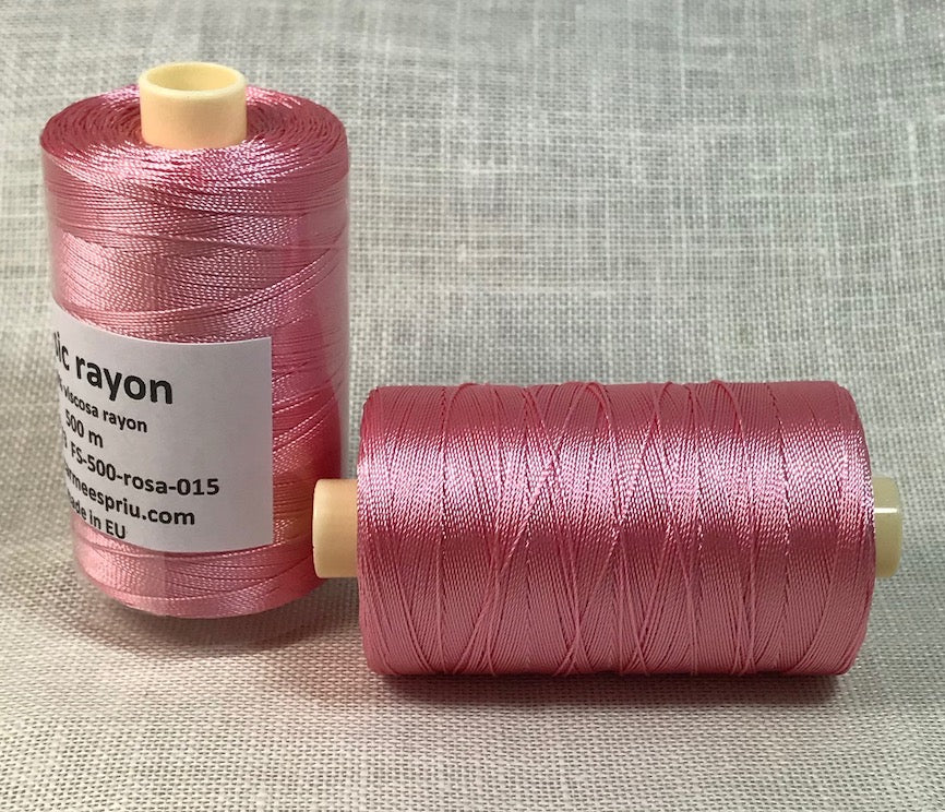 Rayón rosa color 015