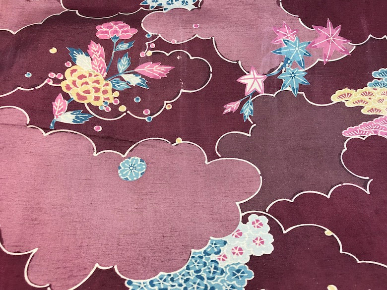 Japanese silk fabric art. 20