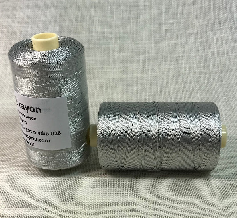 Rayón gris color 026