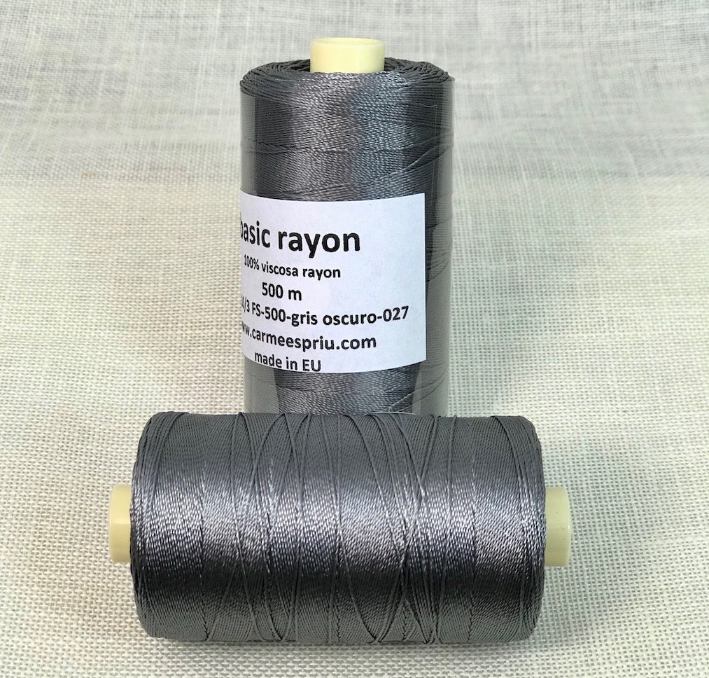Gray rayon color 027