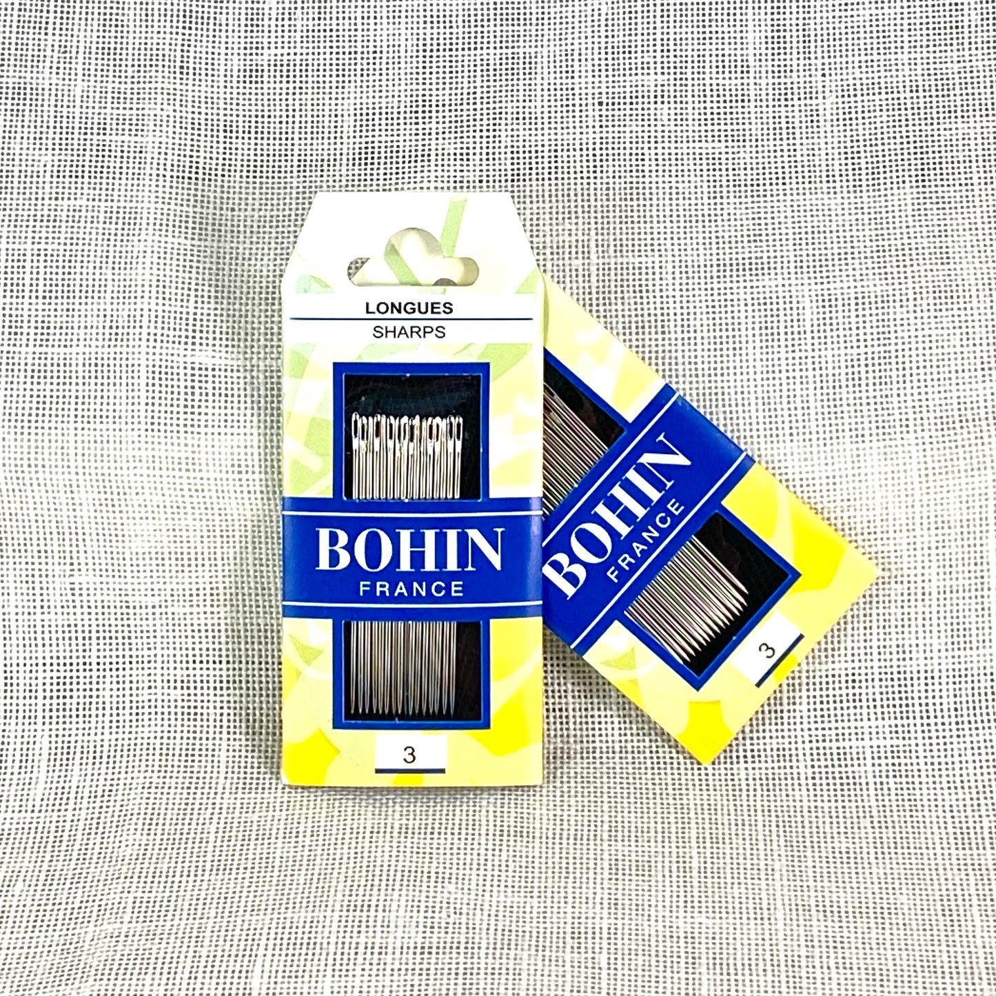 Aguja Bohin nº 3 largas