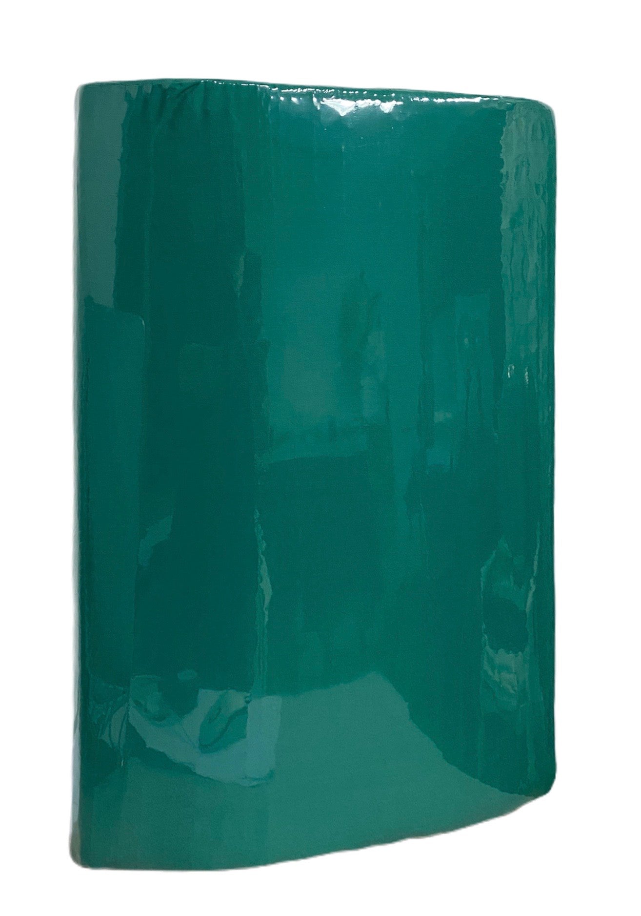cojín para bolillos verde rectangular grande