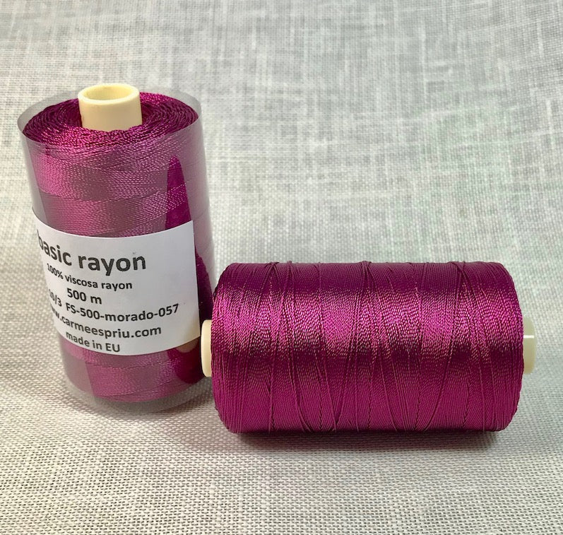 Purple rayon color 057