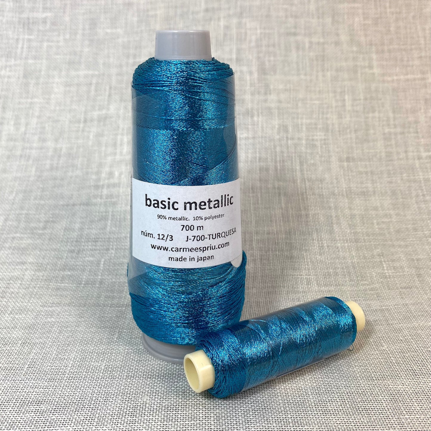Basic Metal·lic 12/3 turquesa