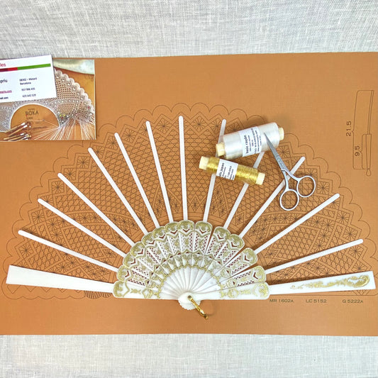 Kit de bolillos Abanico modelo nº 8