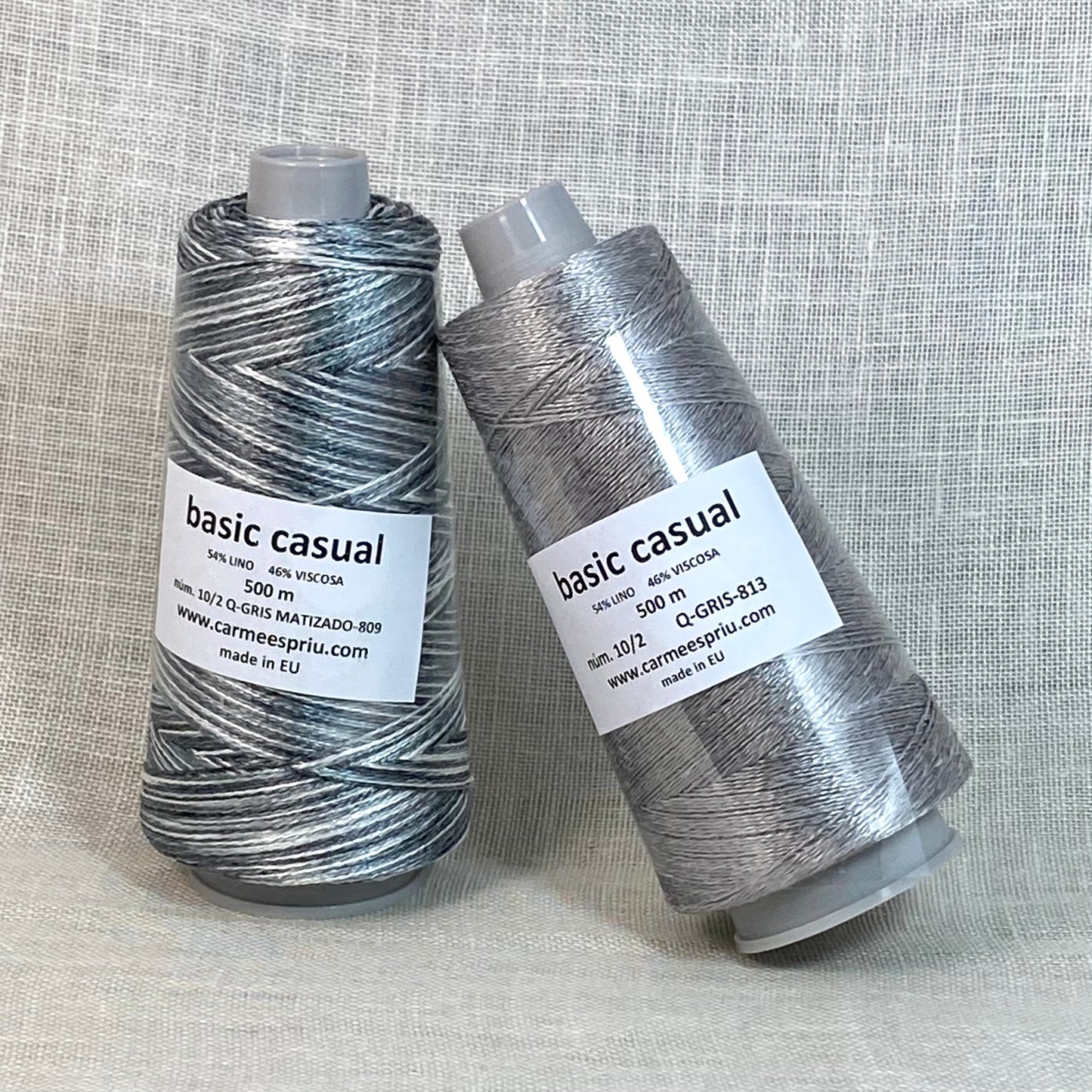 Casual "Compañeros de Viaje" gris y gris matizado