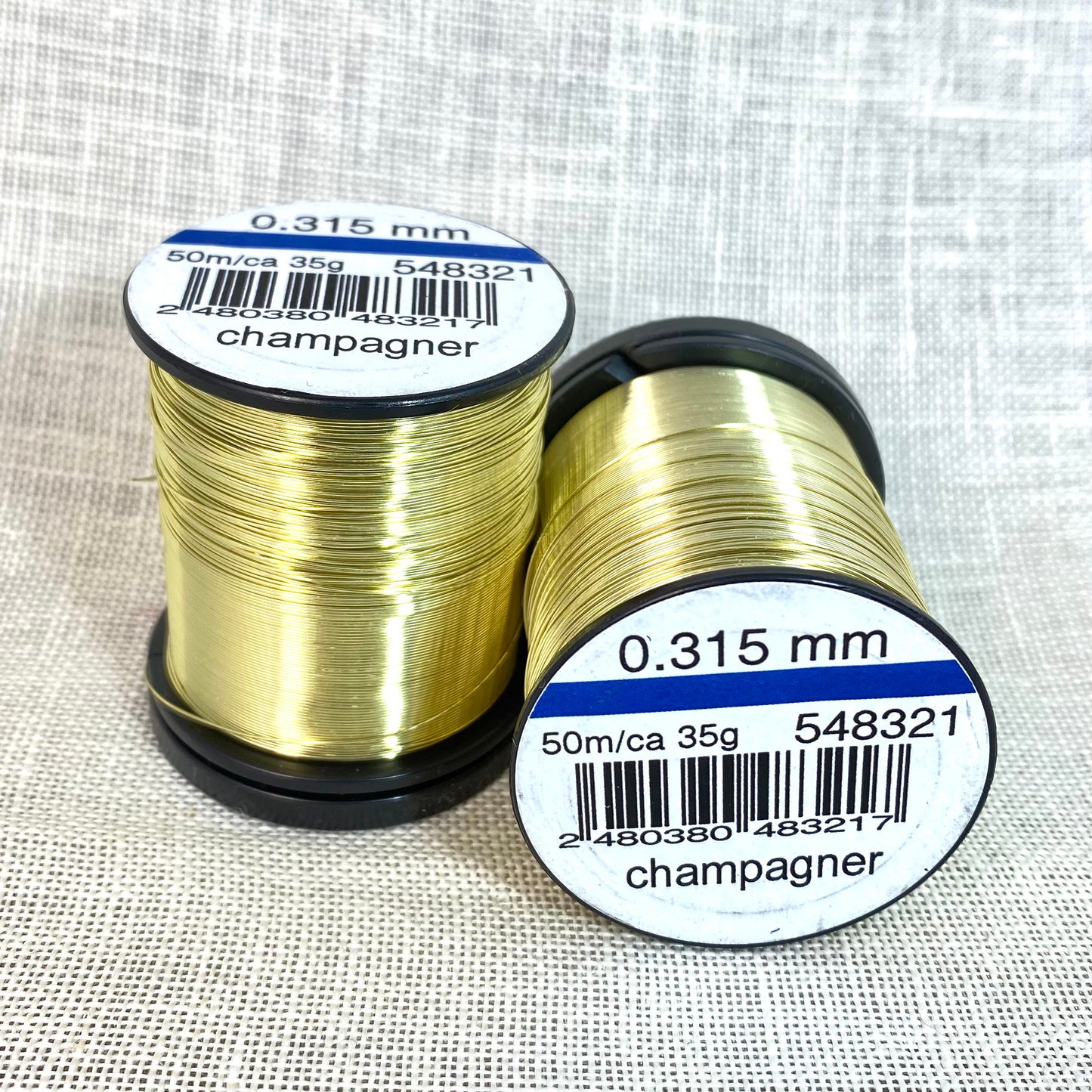 Hilo de acero champagner color 48321