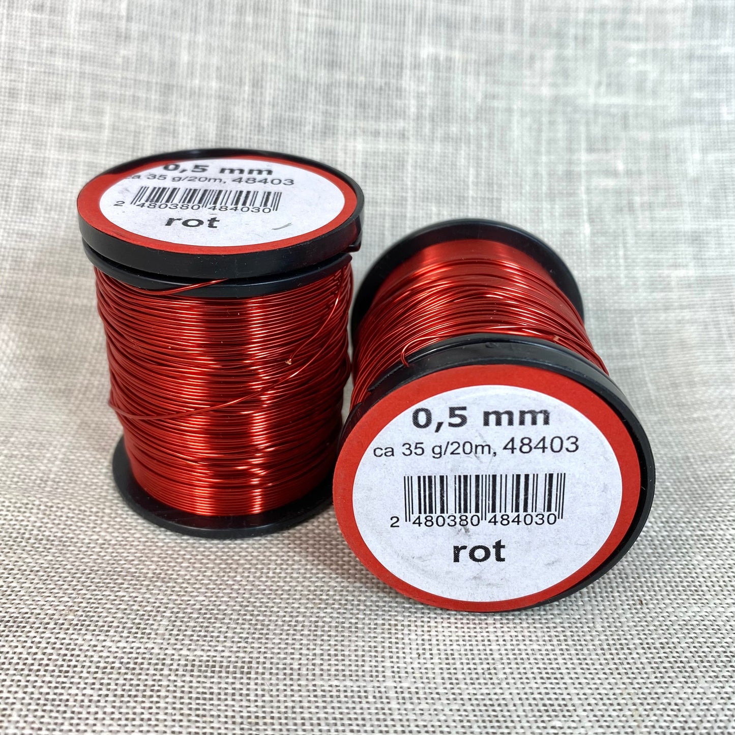 Steel wire red color 48403