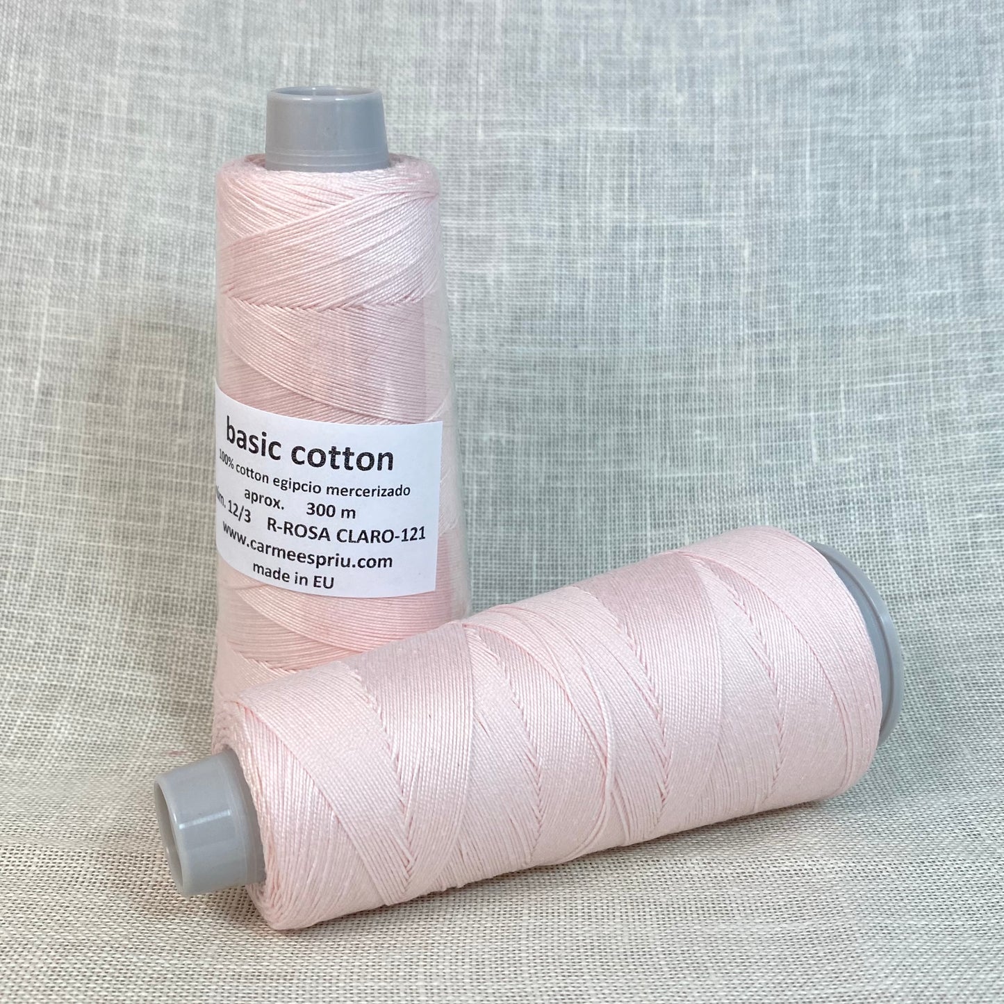 Algodón rosa claro color nº 121