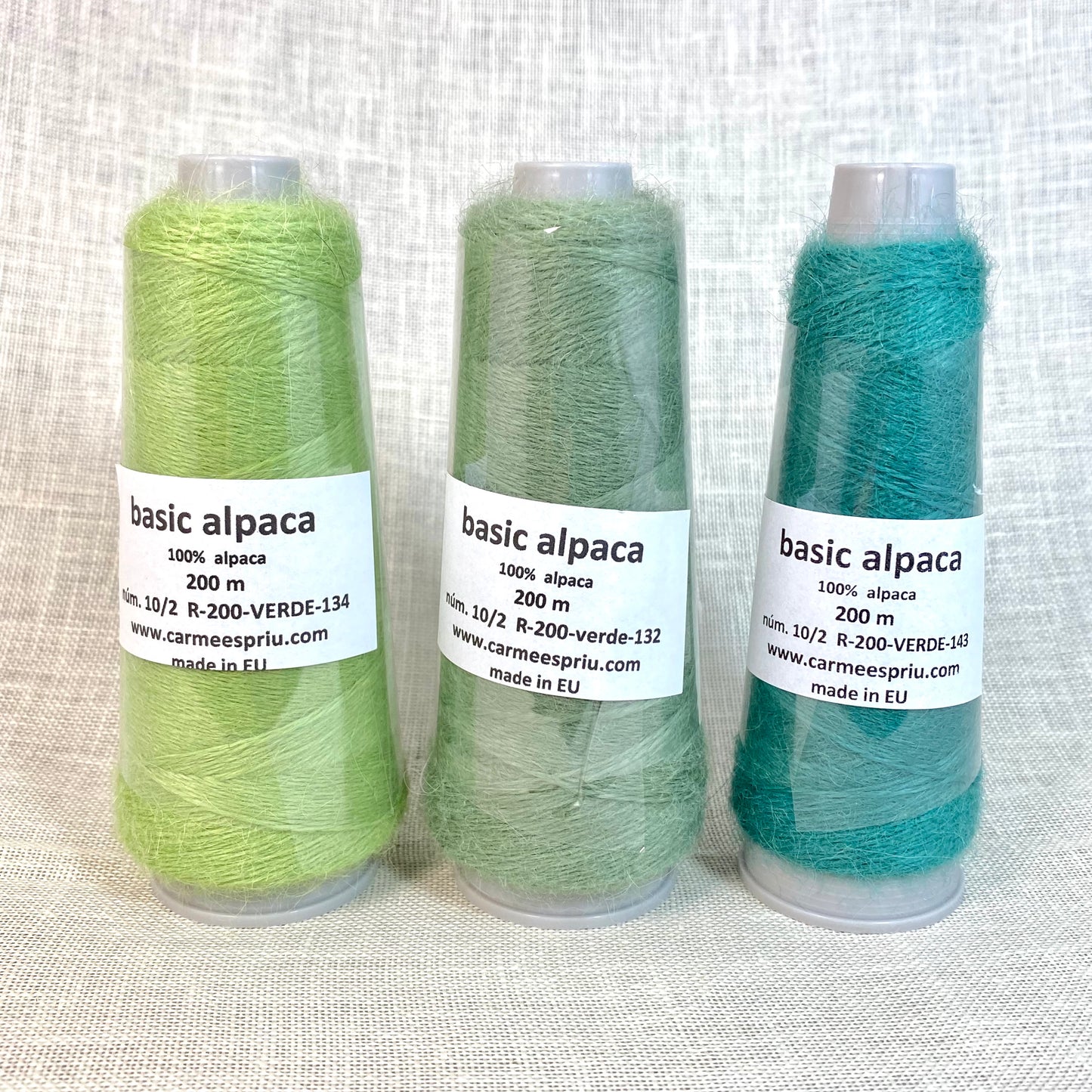 Alpaca colors verds