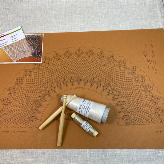 Kit de bolillos Abanico modelo nº 3