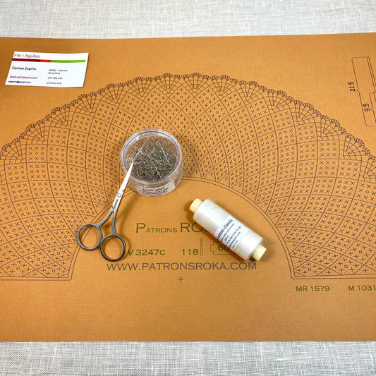 Kit de bolillos Abanico modelo nº 4