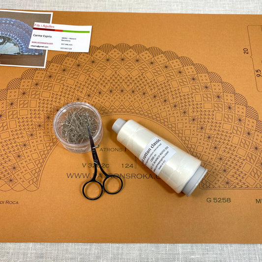 Kit de bolillos Abanico modelo nº 6