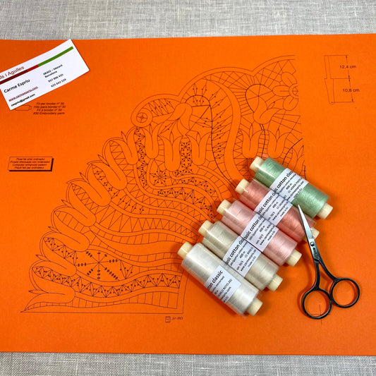 Kit de bolillos Abanico modelo nº 7