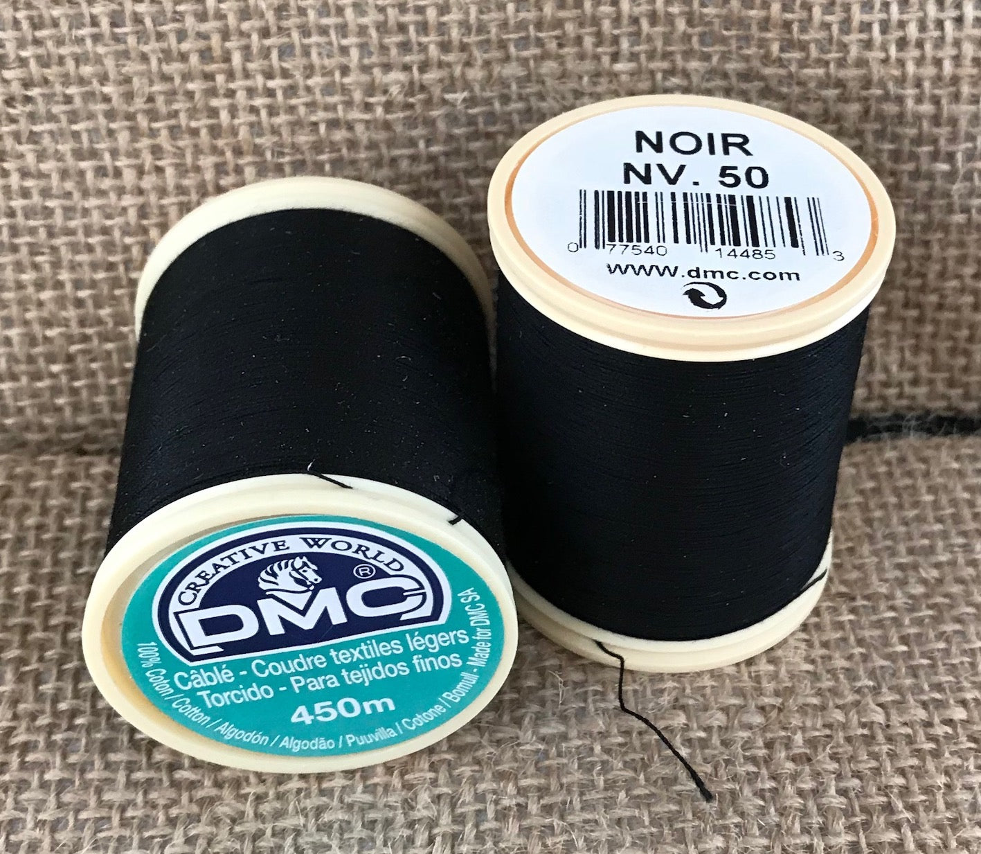 DMC cablé negro nº 50