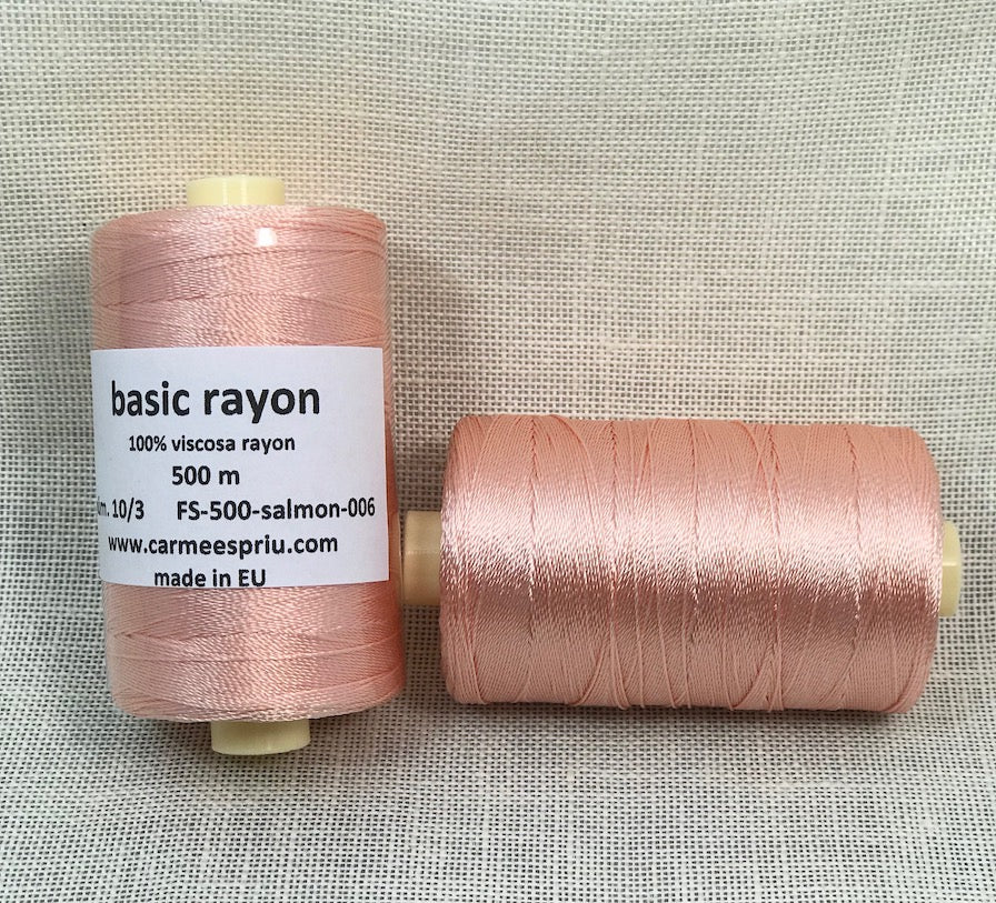 Salmon rayon color 006