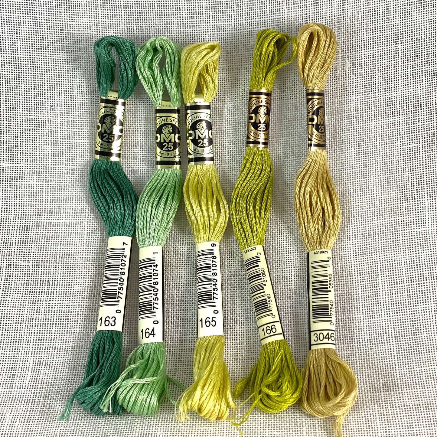 Hilo MOULINÉ gama verde