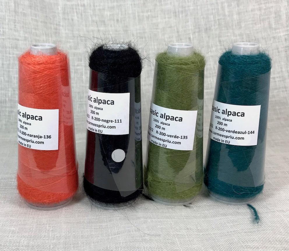 Alpaca colores oscuros