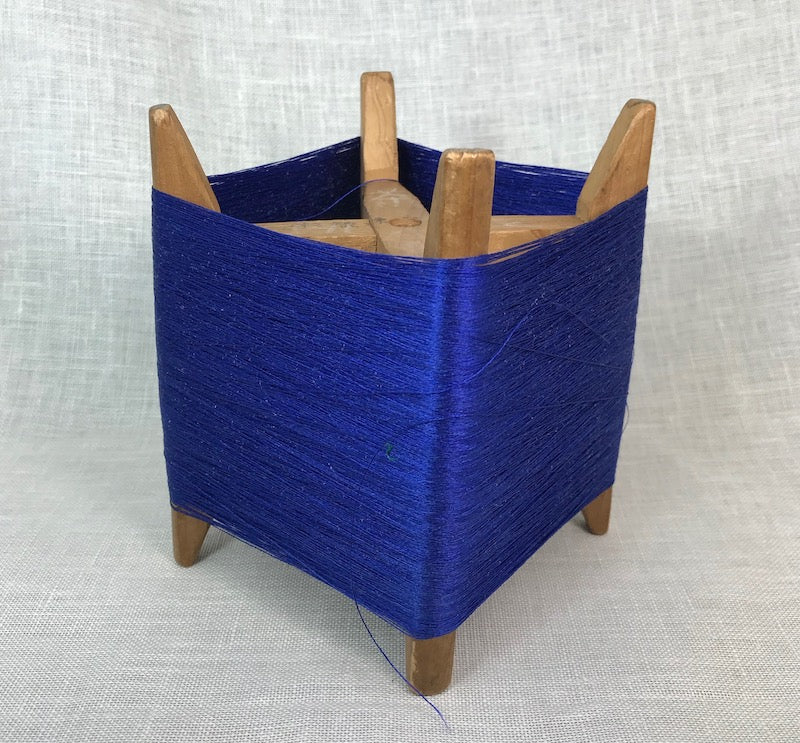 Antique Japanese wooden coil