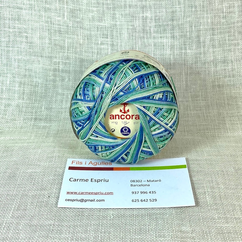 Ancora nº 12 verde azul