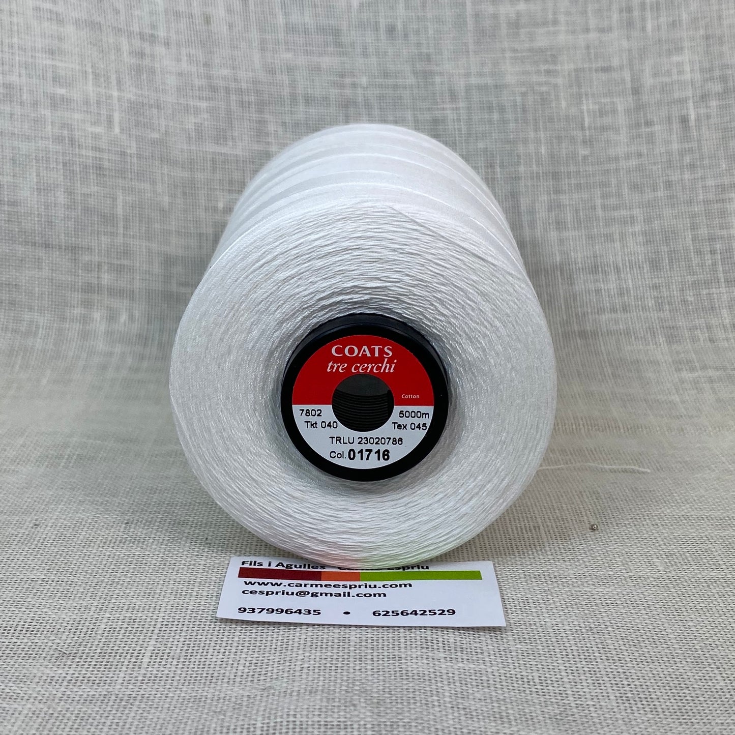 Tre Cerchi cono blanco nº 40