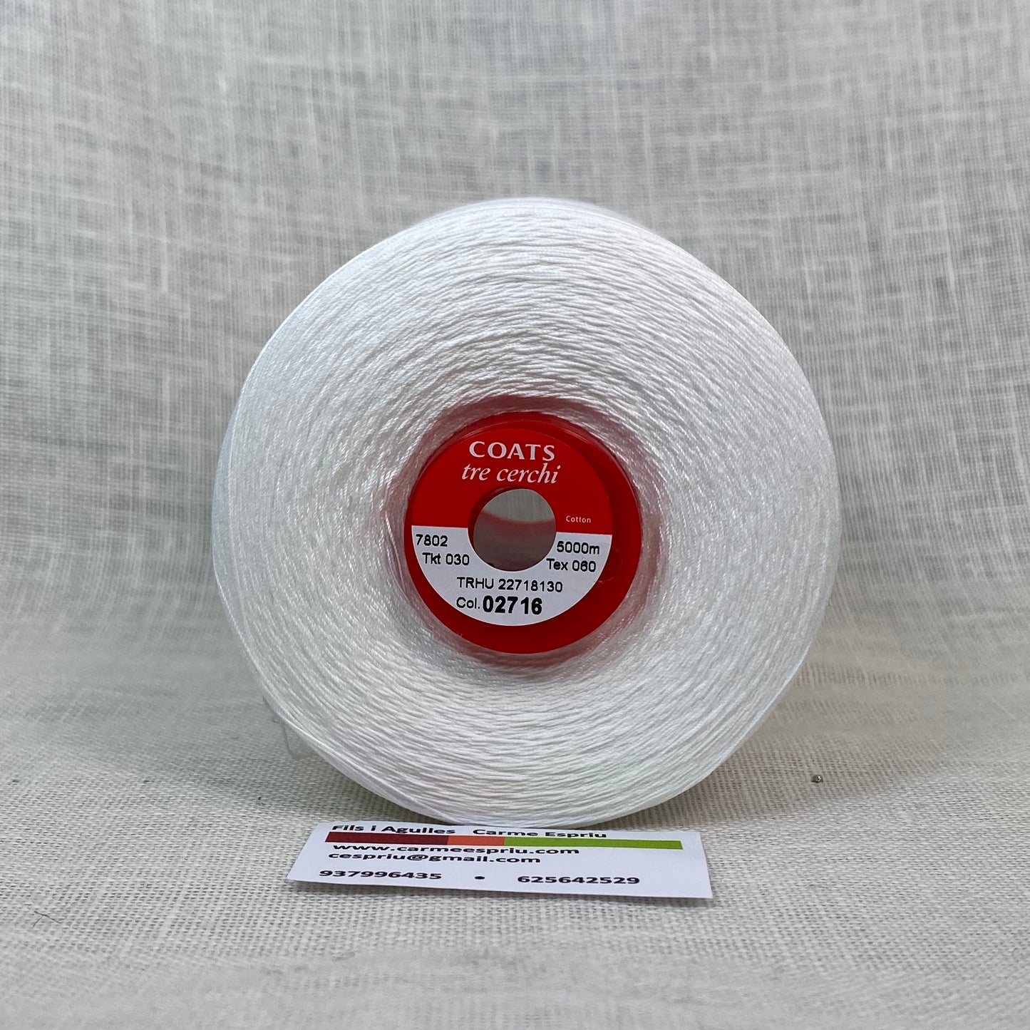 Tre Cerchi cono blanco roto nº 30