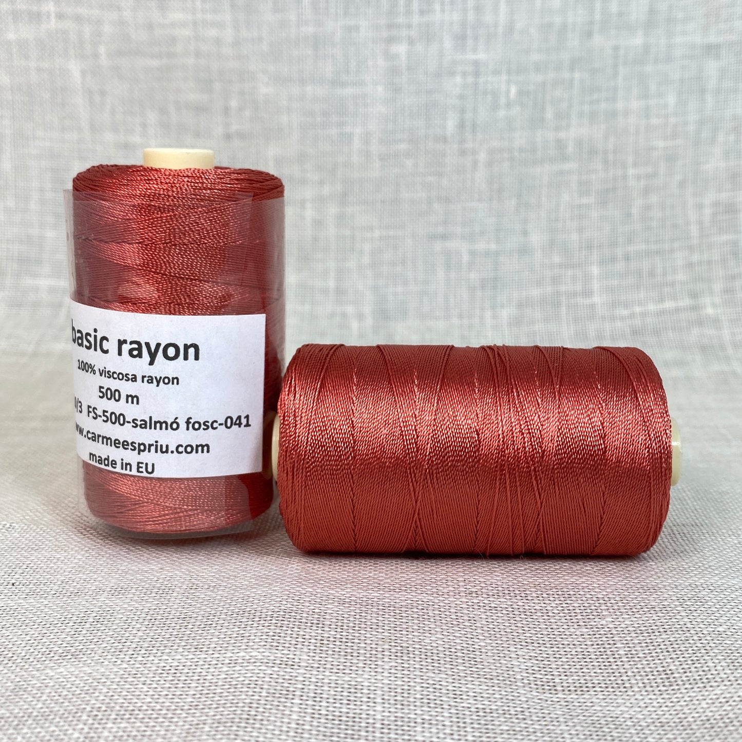 Rayón salmón color 041