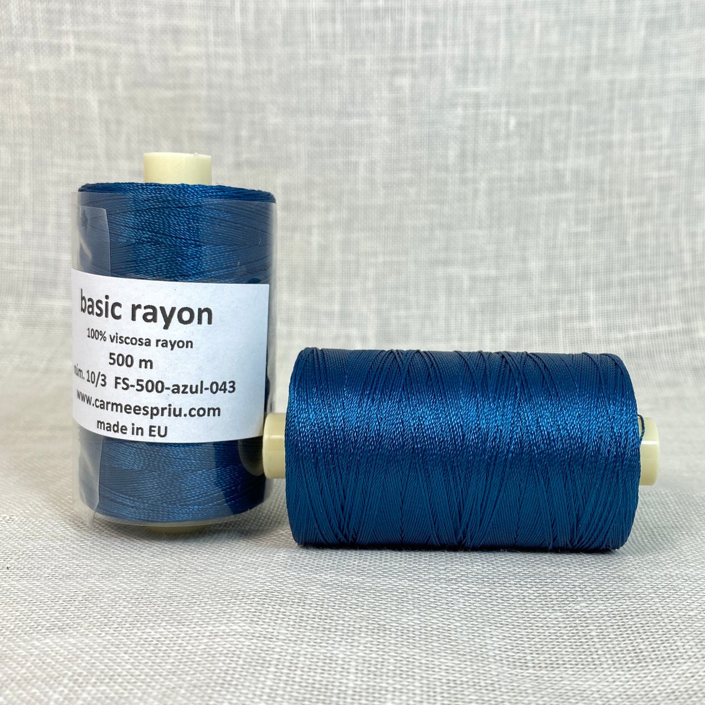 Rayón azul color 043