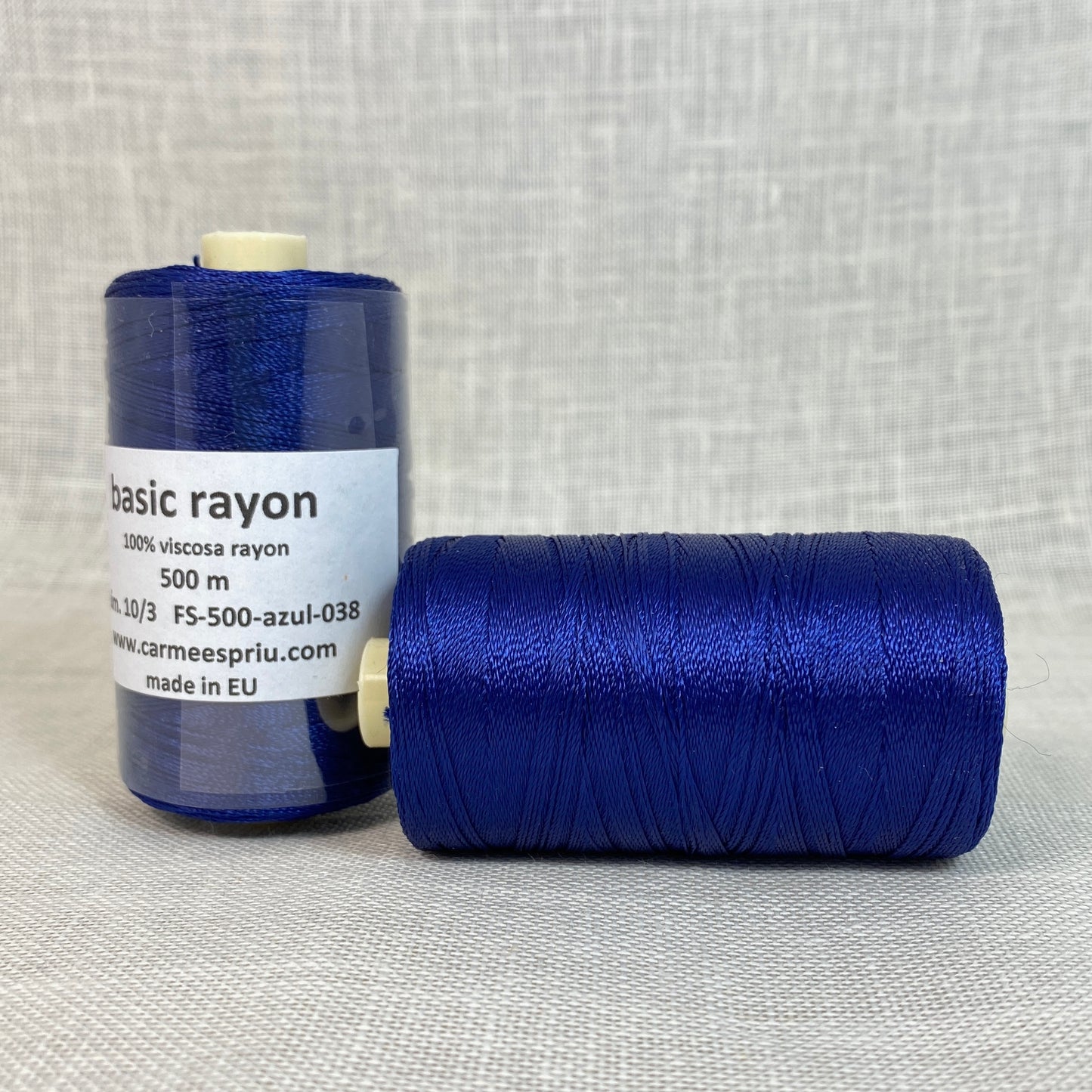 Rayón azul color 038