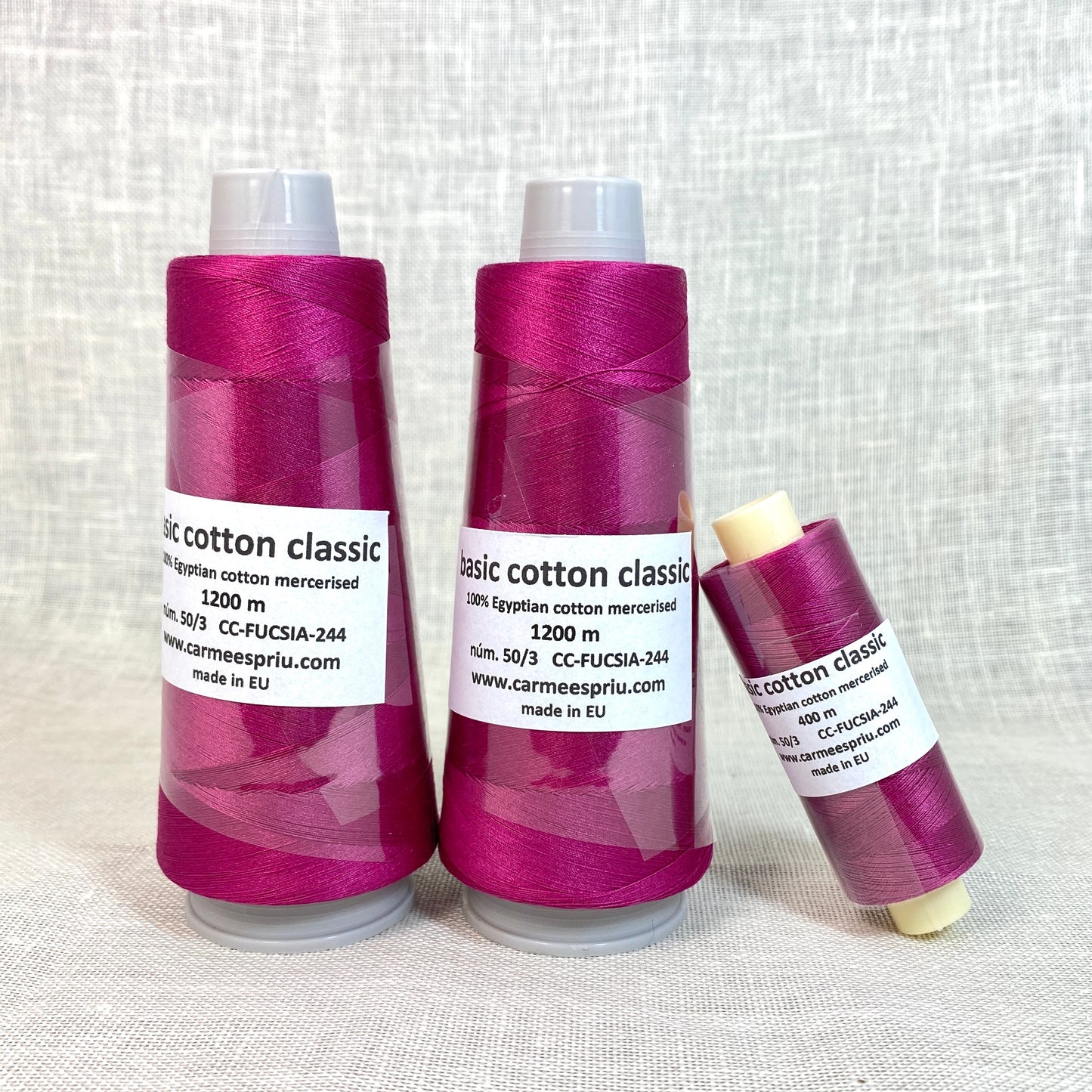 Basic cotton classic fuchsia no. 244