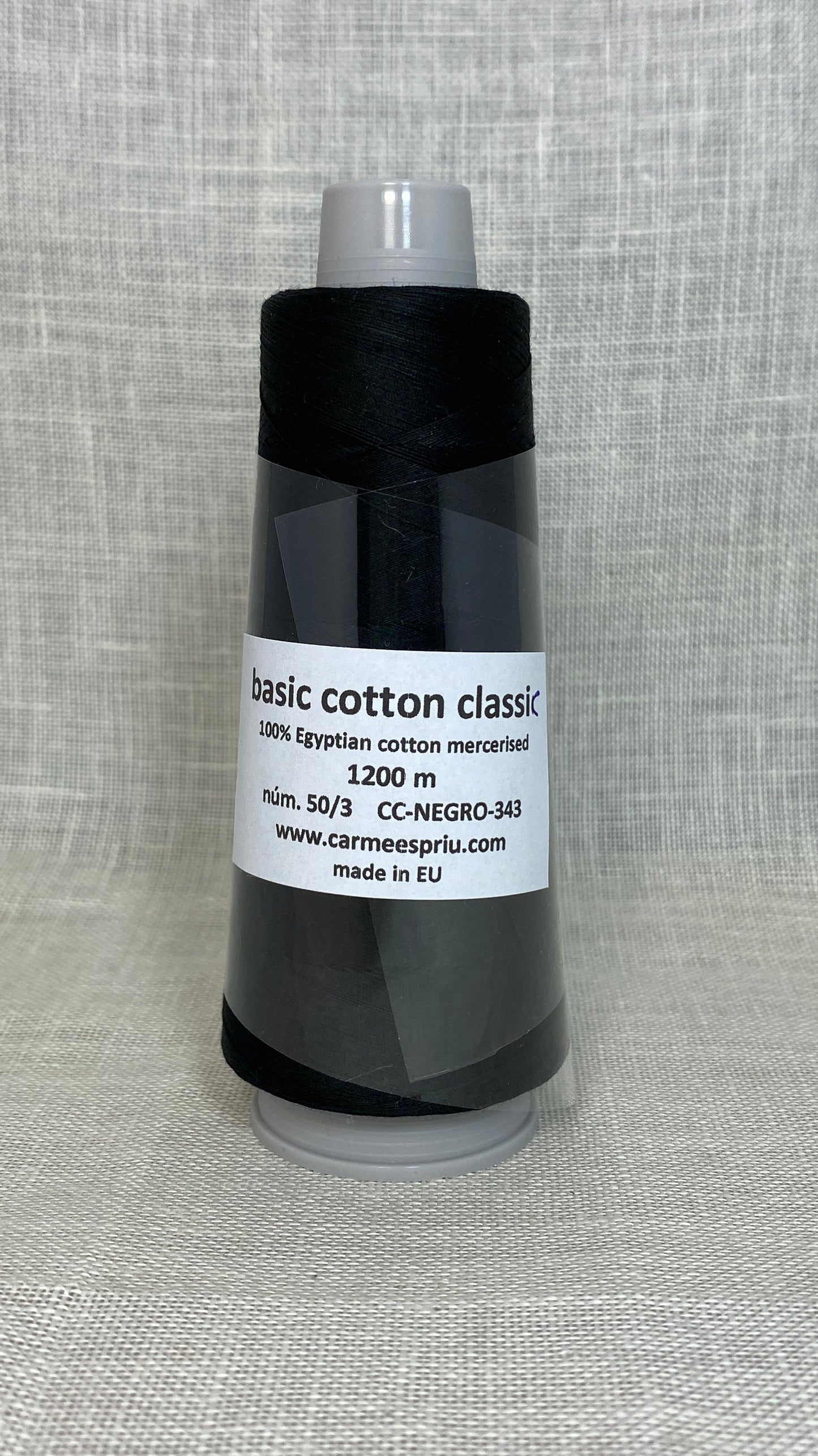 Basic cotton classic black no. 343