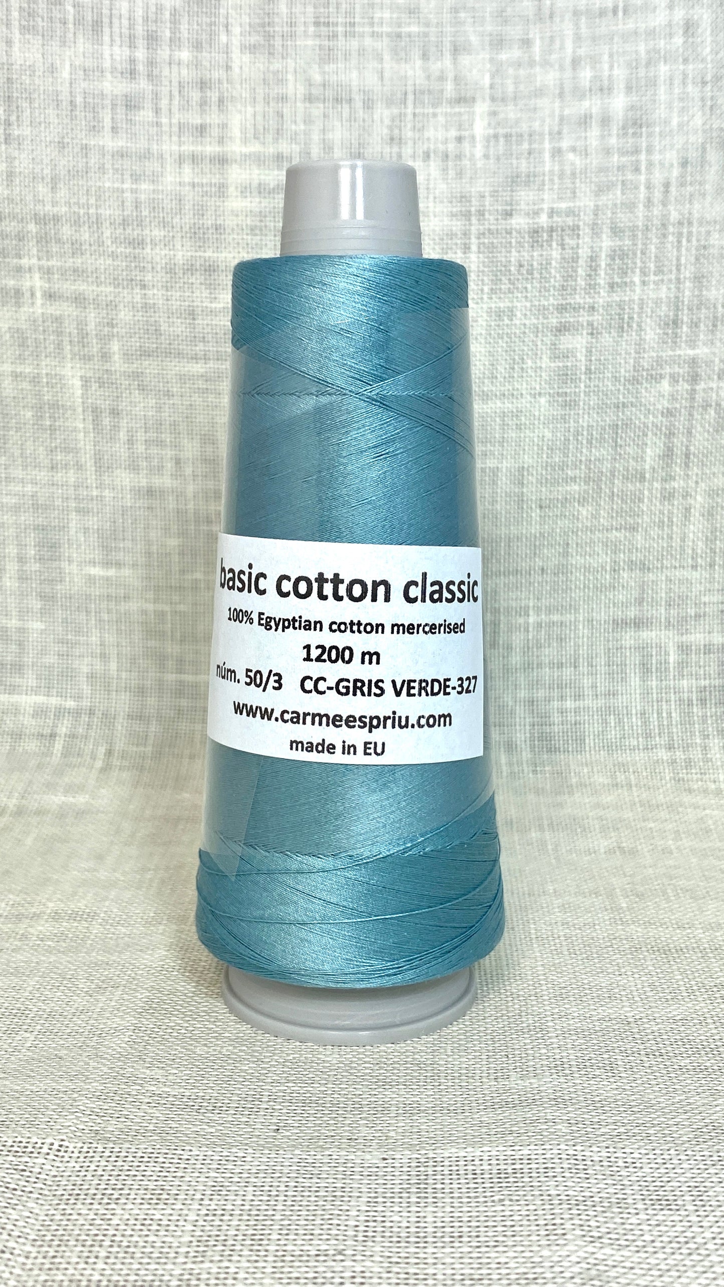 Basic cotton classic gray green no. 327