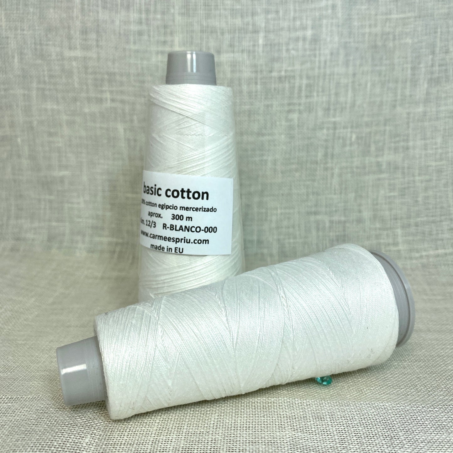 Algodón color blanco nº 000