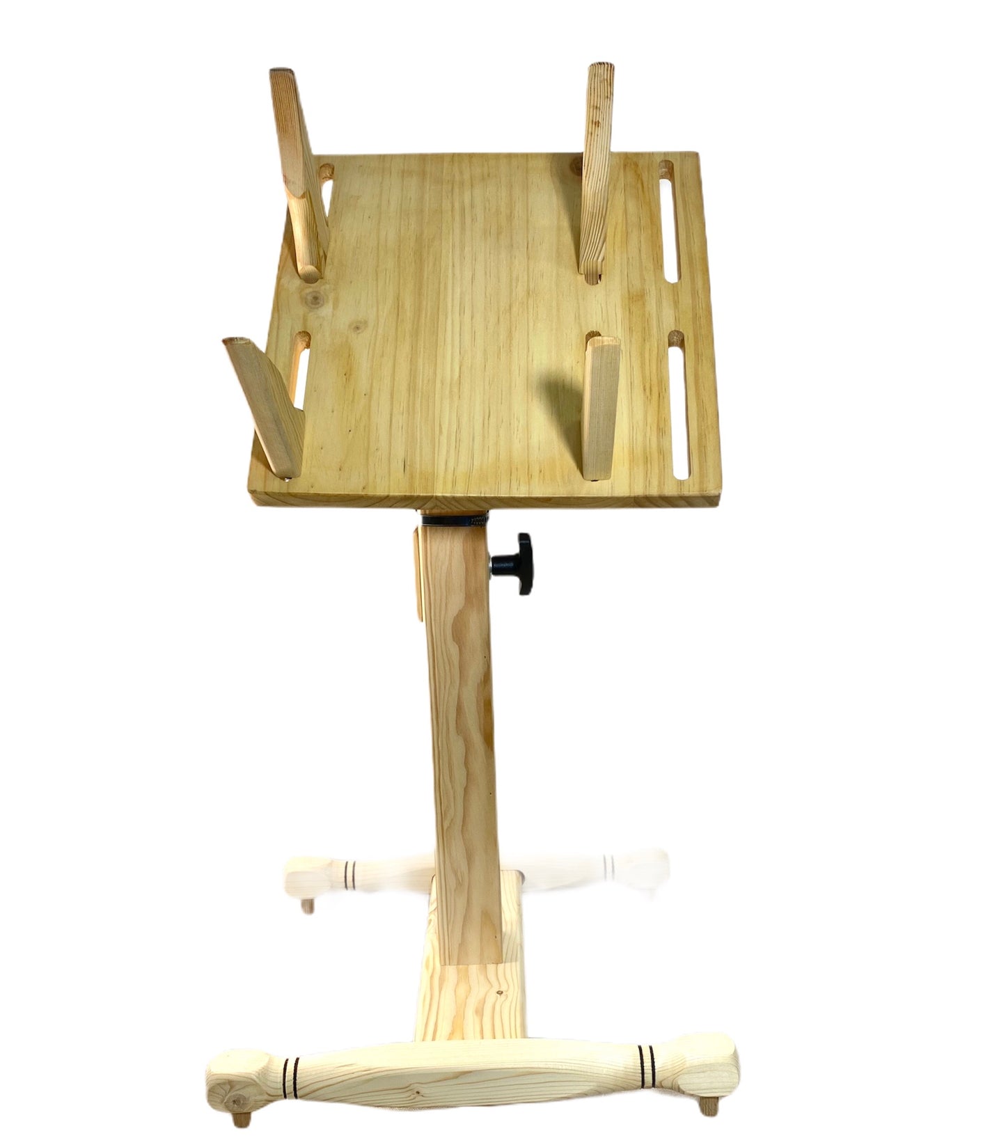 Wooden foot for cylinder cushion