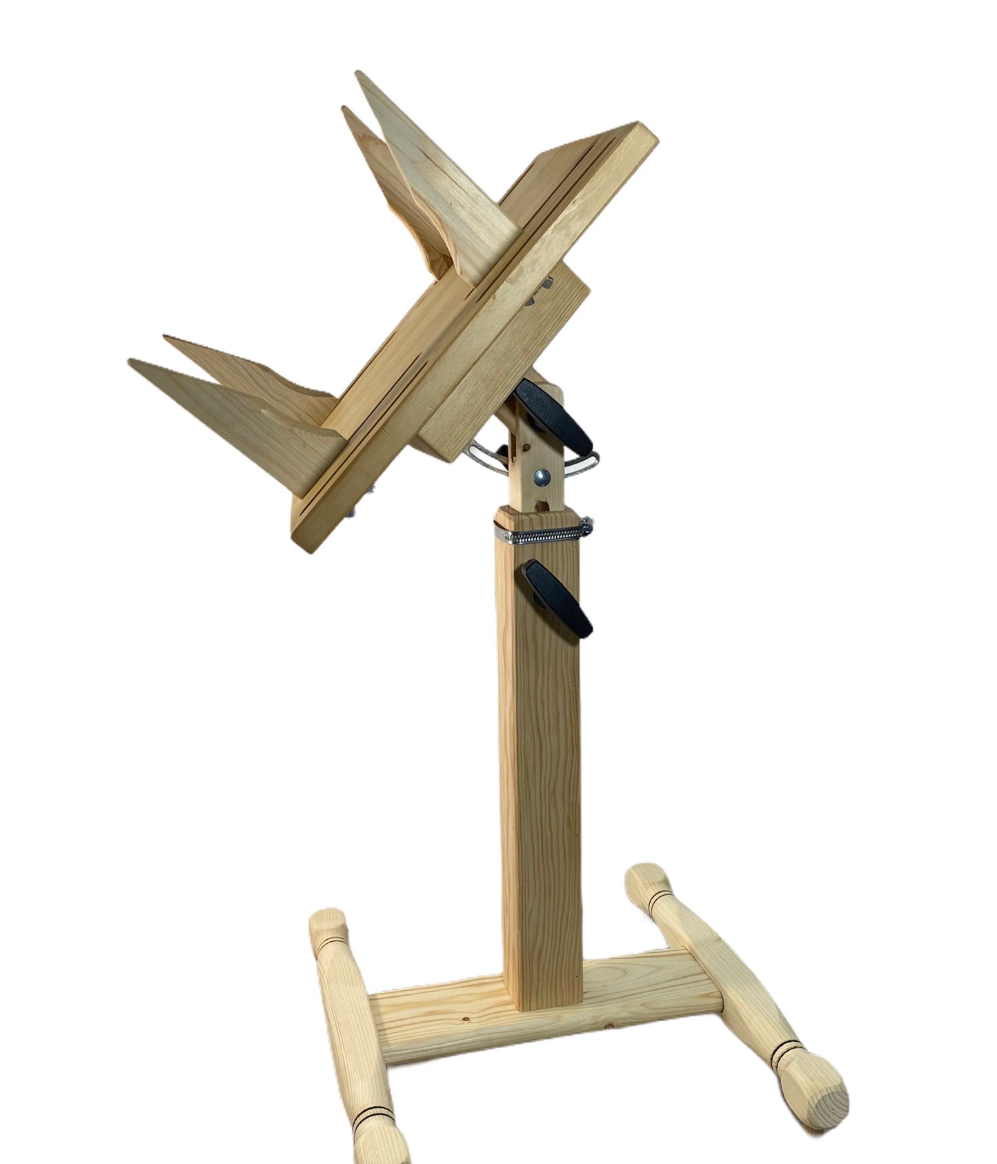 Wooden foot for cylinder cushion